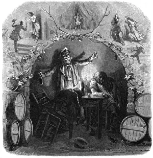 Temperance Movement Images Stampe: Path of a Drunkard