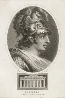 Ancient Greek Statesman Stampe: PERICLES