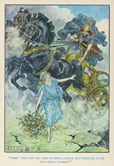 Greek Mythology Stampe: Persephone & Pluto