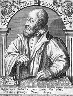 French Philosopher Mathematician Stampe: Pierre De LA Ramee