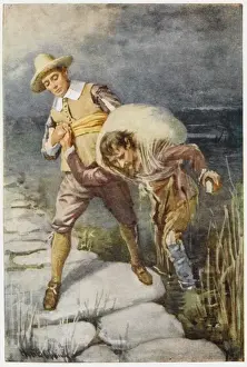 Historical Book Illustrations Stampe: Pilgrims Progress 3