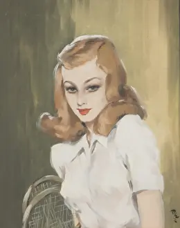 World War II Artwork Stampe: Pin up by David Wright