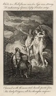 Three Graces Painting Stampe: Pindar (& Three Graces)