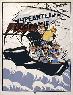 Russian Revolutionary Posters Stampe: Poster; the Assembly
