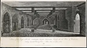Palace Of Westminster Interior Stampe: Powder Plot Cellar