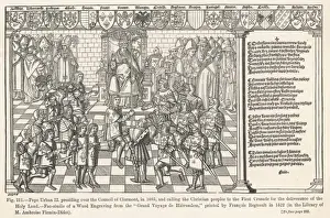 Pope Urban II Stampe: Preaching, Clermont