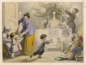 Christmas Presents Stampe: Presents from Tree