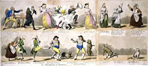 Satirical Prints UK Stampe: The progress of passion