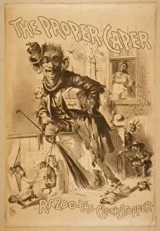 Vintage Poster Stampe: The proper caper