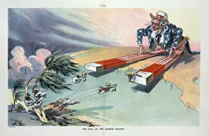 Central American History Stampe: The pull of the Monroe magnet