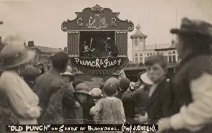 Punch And Judy Show Stampe: Punch at Blackpool