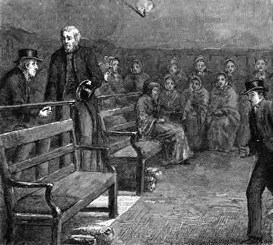 Christianity In The 19th Century Stampe: Quaker Elders