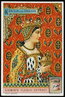 European Royalty Stampe: Queen of Hungary
