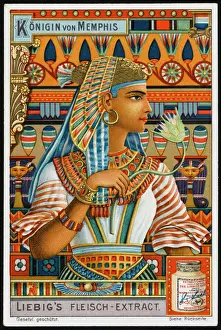 Ancient Egyptian Queen Stampe: Queen of Memphis