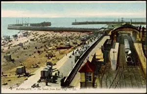 Kent Coastline Views Stampe: Ramsgate Sands