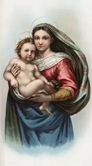 Christian Art Prints Online Stampe: Raphaels Madonna