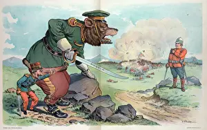 Puck Magazine Art Stampe: Reckless defiance