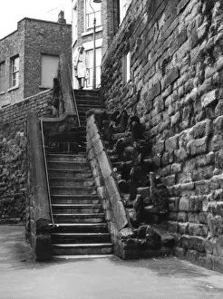 Chester Historic Buildings Stampe: RECORDERs STEPS