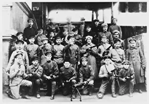 Bolshevik Revolution Stampe: Red Guards Armed