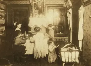 Glass Reflection Photography Stampe: A reflection on the parent. Reflection in looking glass show
