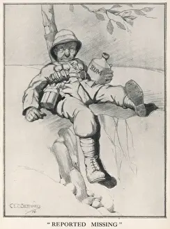 World War I Images Stampe: Reported Missing