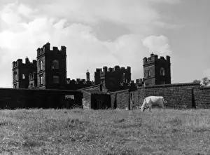Derbyshire Castles Stampe: Riber Castle