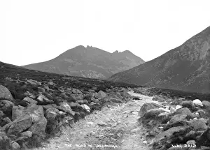 Mourne Mountains Stampe: The Road to Bernagh