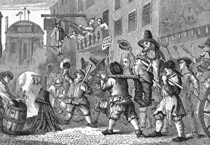 Fleet Street History Stampe: Roasting the rumps