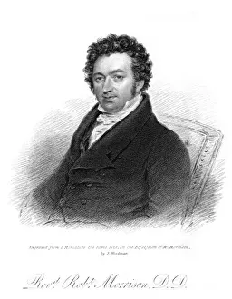 Historical Figures Of China Stampe: Robert Morrison - 1