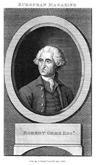 Historical Figures Of India Stampe: Robert Orme
