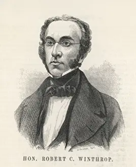 Speaker Of The House Stampe: Robert Winthrop