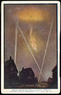 WWI Aerial Combat Stampe: Robinson Downs Zeppelin