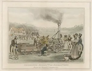George Stephenson Rocket Stampe: The Rocket 1830