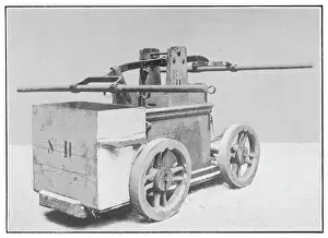 Historical Firefighting Tools Stampe: Roman Fire Engine / Pump