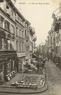Rouen France Stampe: Rouen / Eaux Robec C1905