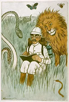 Rudyard Kipling / Cartone