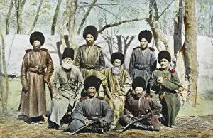 Russian Military Uniforms Stampe: Russian Cossacks