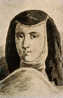 Saint Augustine Portrait Stampe: Saint Augustine. Anonymous Author
