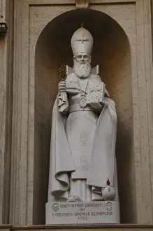 Città Del Vaticano Stampe: San Gregorio Illuminatore (c. 257 - c. 331). Statua. St