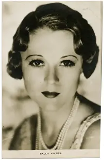 Vintage Postcard Collectibles Stampe: Sally Eilers