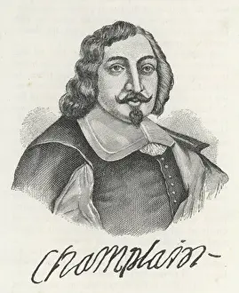 Samuel De Champlain Biography Stampe: Samuel Champlain