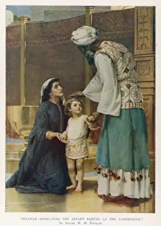 Old Testament Artwork For Sale Stampe: Samuel Dedicated