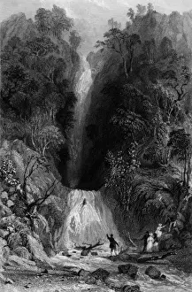 Lake District Waterfalls Stampe: Scale Force, Cumbria