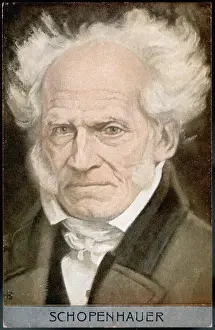 Postcard Art Stampe: Schopenhauer / Postcard