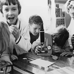 Education In The 1960s UK Stampe: Science Lesson