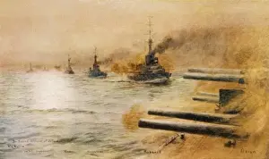 British Battleships Stampe: Second Division Fight