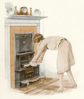 Retro Home Decor Ideas Stampe: She and her Servall