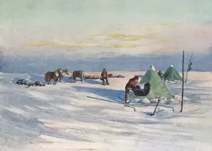 Shackleton Antarctic Expedition Stampe: Shackleton on Ice