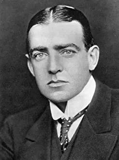 Antarctic Expedition Leader Stampe: Shackleton Portrait