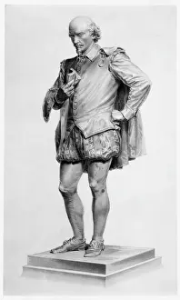 Poeti Stampe: Statua di Shakespeare